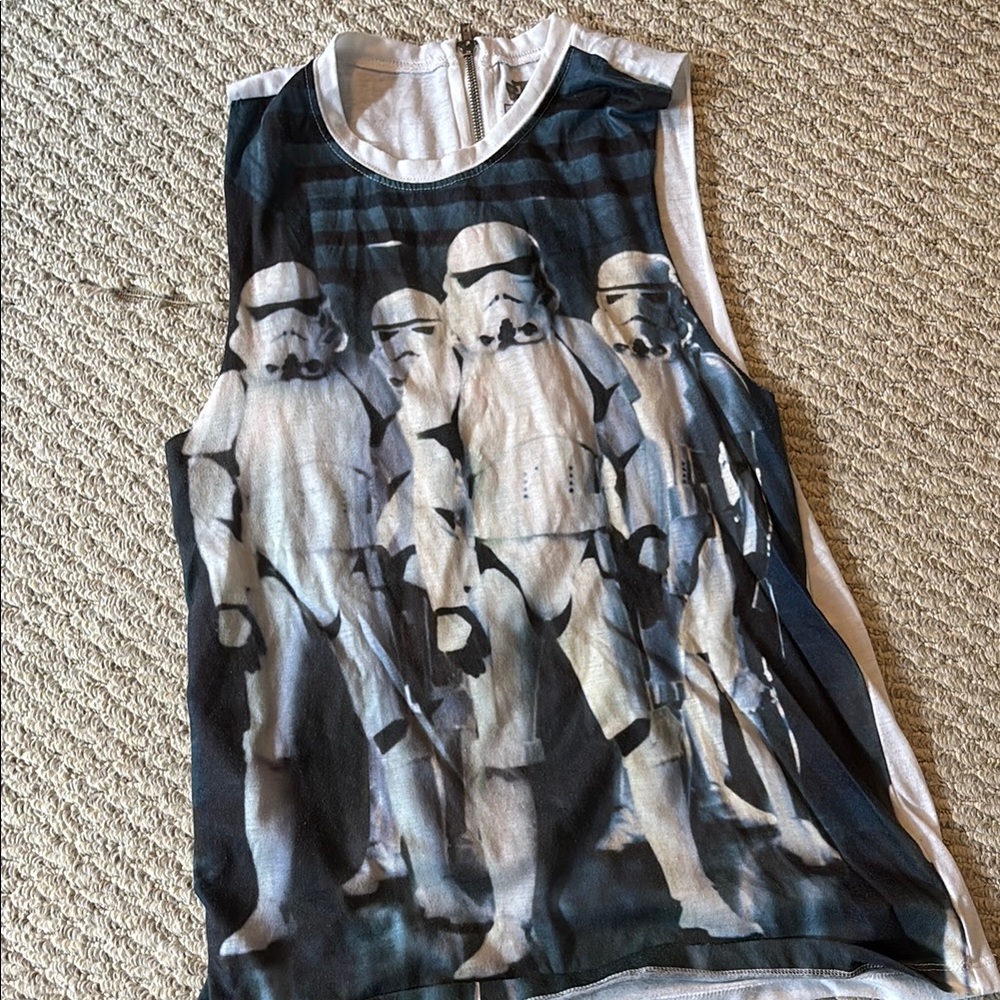 Unisex Adult Stormtrooper Sleeveless Top